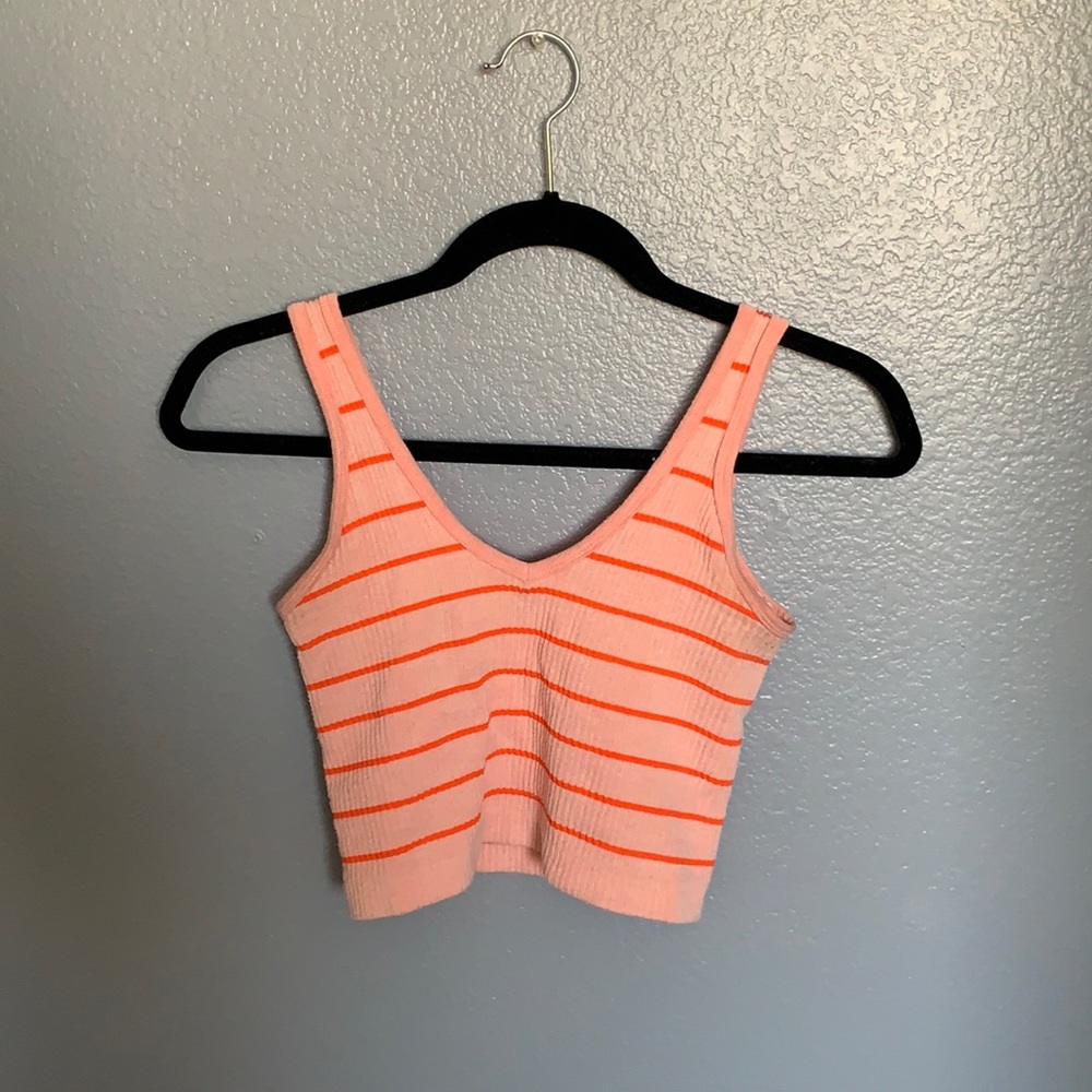 Urban Outfitters Drew Seamless Ribbed Bra Top